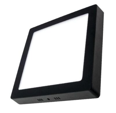 ACK 12 W Kare Sıva Üstü Siyah Kasalı Led Panel Kare Beyaz Işık 6500K - AP04-01231 - 1