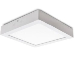 ACK 18 W Kare Sıva Üstü Beyaz Kasalı Led Panel Kare Günışığı 3000K - AP04-01800 - 2