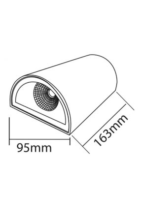 ACK Alüminyum Dekoratif 2x3W Duvar Aplik -AH07-07601- - 3