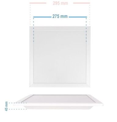 ACK Backlight 15 W Sıva Altı Led Panel Ilık Beyaz 4000K - AP20-23310 - 2