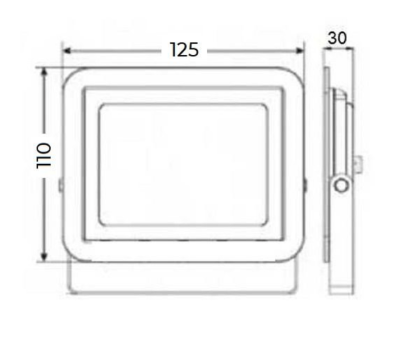 Jupiter 10W Alüminyum LED Projektör - 2