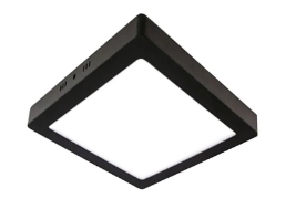 Jüpiter 12W Kare Sıvaüstü Siyah LED Panel LD472 S - 1