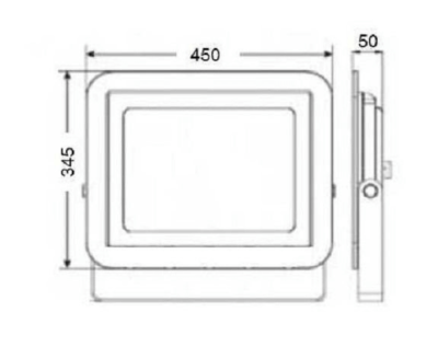 Jupiter 300W Alüminyum LED Projektör - 2