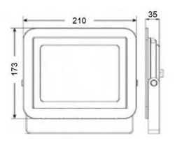 Jupiter 50W Alüminyum LED Projektör - 2