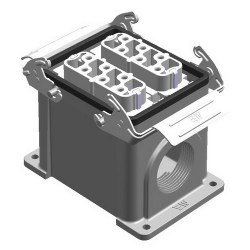 Mete Enerji 12x35a Wall Socket with Double Entry Metal Latch (Without Connector) / 403183s 