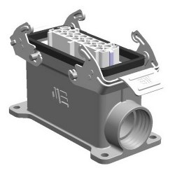  METE ENERJI 16x16a Multiple Wall Socket Metal Latched without Connector 