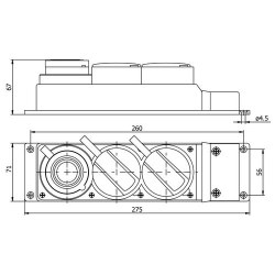 Mete Enerji 3x25a 2 Ad-1x16a 1 Ad Üçlü GrupPriz-401051 - 2