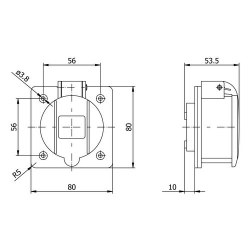 Mete Enerji 3x25a Makine Prizi-401042 - 2