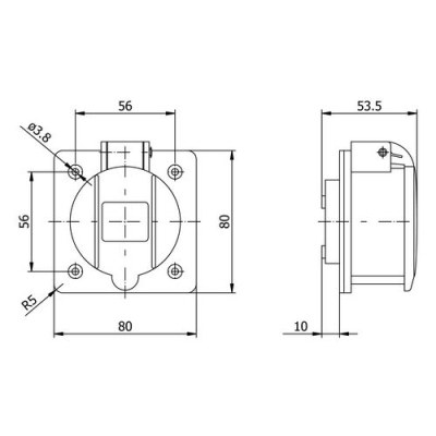 Mete Enerji 3x25a Makine Prizi-401042 - 2