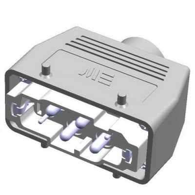  METE ENERJI 4/2x80/16A Multiple Extension Plug Set with Input from Top - 1