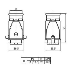 Mete Enerji 5x10A. Multi Extension Plug - 2