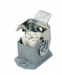 Mete Enerji 5x10A. Multi Metal Latched Machine Socket 