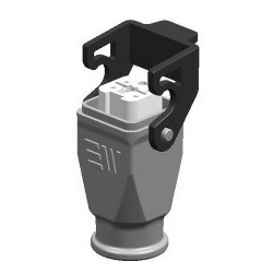 Mete Enerji 5x10A. Multi Thermoplastic Extension Socket without Connector 