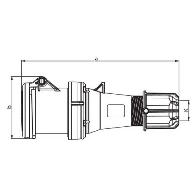 Mete Enerji 5x63a Ip44 Extension Socket with Screw Connection - 2