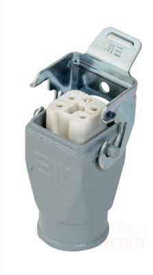 Mete Enerji 5x10A. Extension Socket (Without Connector) with Input from Behind - 1