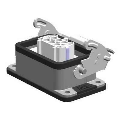  METE ENERJI 6x16a Multiple Machine Socket Metal Latched - 1