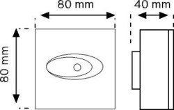 NADE - 10912- WALL MOUNTED HF(RADAR) SENSOR - 2