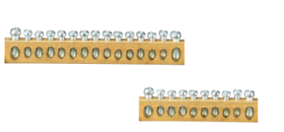 Panel Earthing Terminal Block 160 Amperes - 10x15 Mm - 1