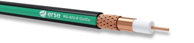 RG 6-U-6 Cu-Cu COAXIAL TV Cable - 1